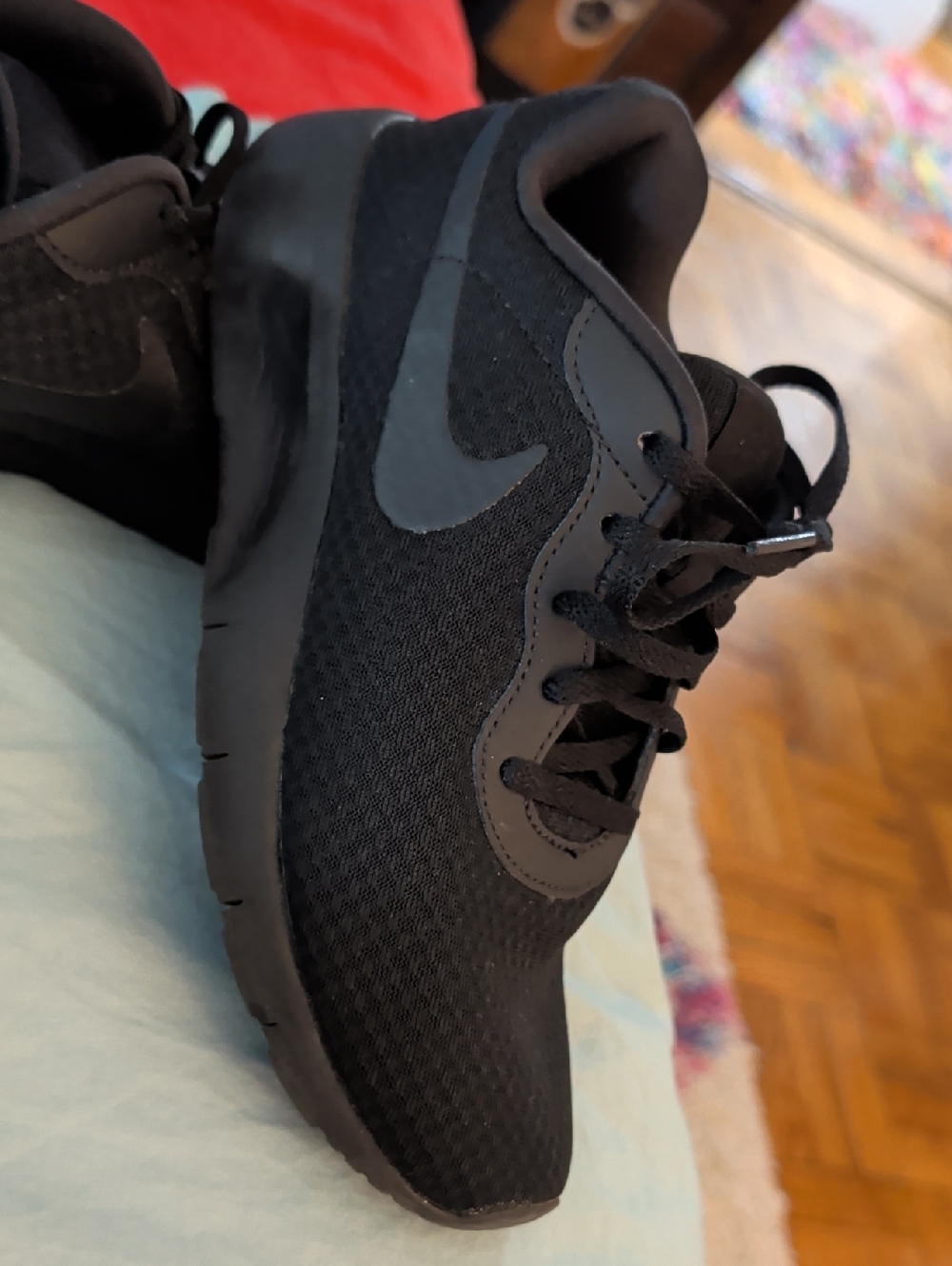 Nike Black Lightweight Mesh Trainer Sneakers